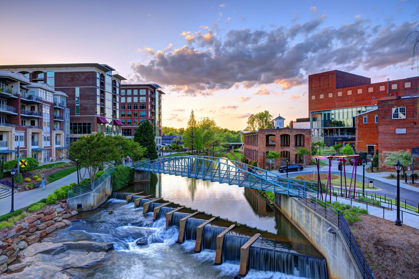 Falls Park on the Reedy, Greenville, South Carolina